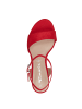 Tamaris Riemchensandaletten in Rot