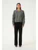 Karen By Simonsen Strickjacke KBRosanne Loose fit in Dark Gray Melange
