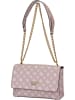 Guess Umhängetasche Fynna Convertible Crossbody Flap in Light Rose Logo