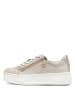 Jana Plateau Sneaker in Beige