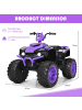 COSTWAY 12V Elektro Quad ab 3 Jahren in Lila