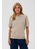 SAINT TROPEZ Strickpullover MilaSZ Lockere Passform in Plaza Taupe Melange