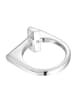 KUZZOI Ring für Herren in silber