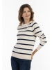 usha BLUE LABEL Strick Pullover in Creme Marine