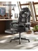 SONGMICS Bürostuhl Cathy in Schwarz - (B)70 x (H)134 x (T)70 cm