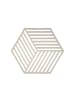 Zone Denmark Untersetzer Hexagon in Warm Grey