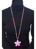 collezione alessandro Lange Kette " Fleur " in rosa