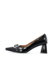 Bianco Pumps in BlackPatent