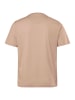 Men Plus Kurzarm T-Shirt in sand