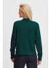 PULZ Jeans Strickpullover PZSARA Polo Pullover - 50207205 in grün