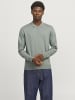 Jack & Jones Gestricktes Polo in Iceberg Green