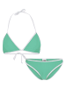 Urban Classics Bikini in froggreen/white