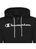 Champion Sweatjacke Hooded Full Zip in schwarz