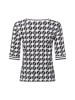 MARC CAIN SPORTS  Langarmshirt in ecru marine