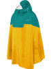 Normani Outdoor Sports Regenponcho Sohra in Petrol/Gelb