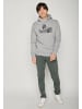 GreenBomb Hoodie Animal Raccoon City in Heidekraut Grau