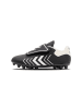 Hummel Klettverschluss Fußball Schuh Hattrick Mg Fußball Kinder in BLACK/WHITE