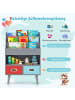 COSTWAY Bücherregal Kinder in Grau