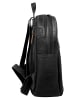 X-ZONE Rucksack echt Leder in schwarz