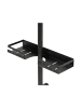 Wenko Turbo-Loc® Duschstangencaddy Mod. Altarella S, Schwarz, Turbo-Loc® Duschstangencaddy Altarella S, Schwarz in Schwarz