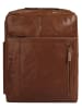 SPIKES & SPARROW Rucksack echt Leder in cognac