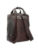 Strellson Brick Lane Rucksack Leder 42 cm Laptopfach in darkbrown