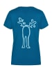 elkline T-Shirt Rudolfine in blue coral - reefwater