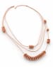 collezione alessandro Lange Kette " Ilona " in rosegold