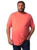Men Plus Kurzarm T-Shirt in koralle