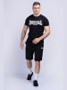 Lonsdale Trainingsanzug "Moy" in Schwarz