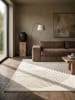 KADIMA DESIGN Teppich Kurzflor Geometrisch pflegeleicht Wohnzimmer Schlafzimmer Flur in Creme