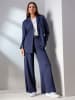 Heine Jersey-Hose in marine-silberfarben Nadelstreifen