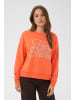Kaffe Sweatshirt KArosita Oversize fit in Tigerlily
