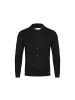 Gianni Lupo Schwarz Viskose Strickjacke