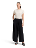 CARTOON Palazzo-Hose mit weitem Bein in Schwarz
