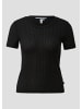 QS T-Shirt in 9999_schwarz