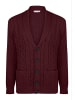 Felix Hardy Strickjacke in Bordeaux