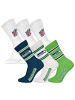 NFL Socken 6er Pack in Seattle Seahawks/Weiß