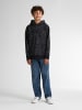 Petrol Industries All-over Print Hoodie Blue Ridge in Schwarz