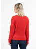 myMo Damen Strickpullover in Rot