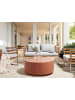 Beliani Couchtisch TREZZO in Rot - (W) 90 x (H) 41 x (L) 90 cm