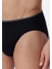 Schiesser Mini Slip / Unterhose 95/5 Cotton in Schwarz