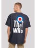 F4NT4STIC Oversize T-Shirt The Who Rock Band in marineblau