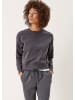 QS Sweatshirt langarm in Grau