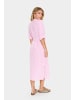 SAINT TROPEZ Kleid HaddaSZ Gerade Passform in Fandango Pink White Stripe