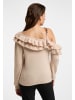 faina Strickpullover in Beige