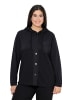 Ulla Popken Sweatjacke in schwarz