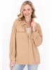 Usha Women Jacket in Beige