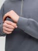 Jack & Jones Sweatshirt mit halbem Reißverschluss in Turbulence