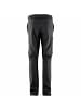 Maier Sports Zip-Hose Nata in Schwarz